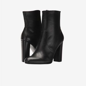 Steve Madden Editor Women’s Leather Dress Bootie Ankle Height Size 10
